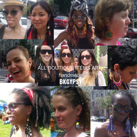 Minimalist Silver Textured Circle Dangle Earring - Picture 4 of 7